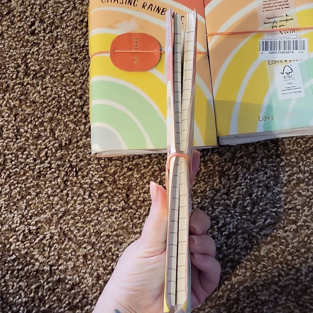 Love Vivid Chasing Rainbows Notebook Set